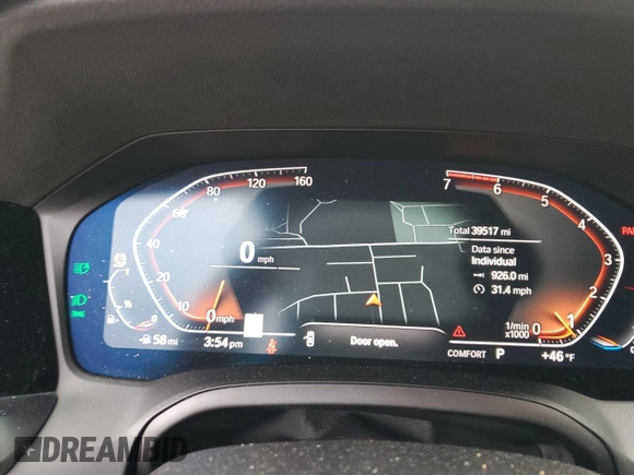2022 BMW 3 Series 330i xDrive z VIN 3MW5R7J01N8C77673, wystawiony jako Copart lot #43196945 z przebiegiem 39 517 mil mil oraz Szkoda całkowita • Salvage title. Historia ofert i sprzedaży dostępna na DreamBid. Obrazek 9.