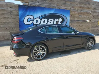 2024 Genesis G70 2.5T with VIN KMTG34SC4RU143352, listed as a Copart auction lot 56943305 with 20,316 mi miles and Clean title. Bid and sale history available at DreamBid. Image 3.