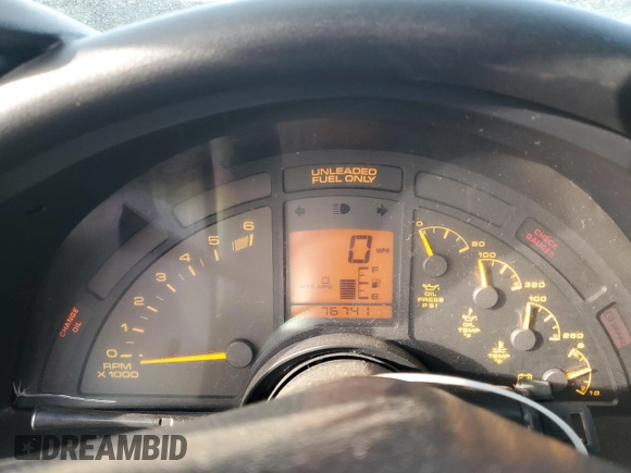 1993 Chevrolet Corvette z VIN 1G1YY33P8P5117336, wystawiony jako Copart lot #45344195 z przebiegiem 76 741 mil mil oraz Szkoda całkowita • Salvage title. Historia ofert i sprzedaży dostępna na DreamBid. Obrazek 9.