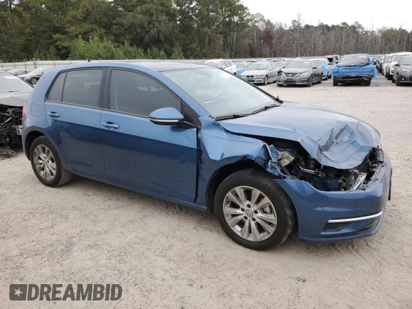 2021 Volkswagen Golf TSI z VIN 3VWG57AU9MM005403, wystawiony jako Copart lot #76763794 z przebiegiem 79 854 mil mil oraz Szkoda całkowita • Salvage title. Historia ofert i sprzedaży dostępna na DreamBid. Obrazek 4.