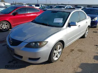 2006 Mazda 3 i with VIN JM1BK12F361418825, listed as a IAAI auction lot 41139654 with Not Provided miles. Bid and sale history available at carsss.com. Image 2.
