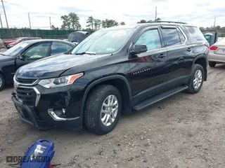 2021 Chevrolet Traverse LS with VIN 1GNEVFKW9MJ191243, listed as a IAAI auction lot 42037385 with 16,287 mi miles. Bid and sale history available at carsss.com. Image 2.