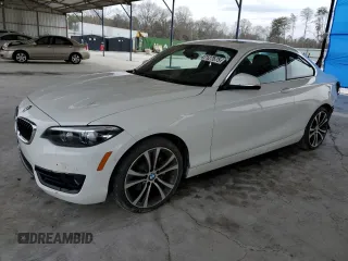 2018 BMW 2 Series 230i with VIN WBA2J1C57JVD09620, listed as a Copart auction lot 47127675 with 78,622 mi miles and Salvage Title. Bid and sale history available at carsss.com. Image 1.