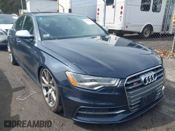 2013 Audi S6 Prestige with VIN WAUF2AFC6DN081829, listed as a IAAI auction lot 41785814 with 127,935 mi miles. Bid and sale history available at carsss.com. Image 1.