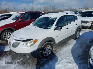 2007 Pontiac Vibe with VIN 5Y2SL65837Z407785, listed as a IAAI auction lot 41556717 with 263,542 mi miles. Bid and sale history available at carsss.com. Image 2.