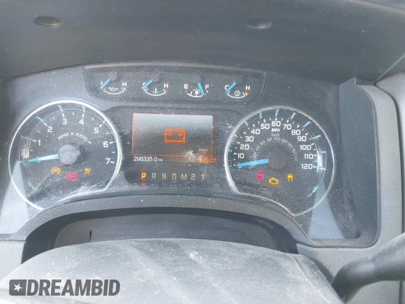 2014 Ford F-150 XL with VIN 1FTFW1EF5EFA52790, listed as a IAAI auction lot 41838078 with 298,335 mi miles. Bid and sale history available at carsss.com. Image 7.