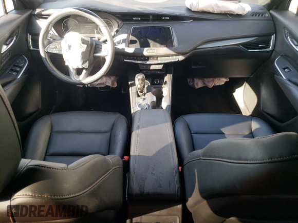 2021 Cadillac XT4 FWD Sport with VIN 1GYFZER41MF006261, listed as a Copart auction lot 45553664 with 14,402 mi miles and . Bid and sale history available at DreamBid. Image 8.
