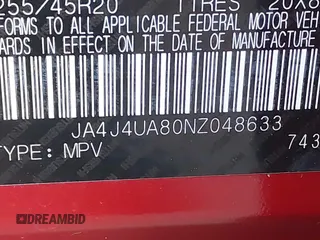 2022 Mitsubishi Outlander SE z VIN JA4J4UA80NZ048633, wystawiony jako IAAI lot #41874611 z przebiegiem 30 335 mil mil oraz . Historia ofert i sprzedaży dostępna na DreamBid. Obrazek 9.