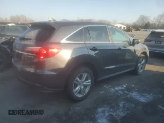 2014 Acura RDX Tech Pkg with VIN 5J8TB4H53EL020488, listed as a Copart auction lot 42102675 with 0 mi miles and Salvage Title. Bid and sale history available at carsss.com. Image 3.