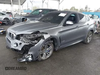 2016 BMW X6 xDrive50i with VIN 5UXKU6C59G0S82526, listed as a IAAI auction lot 41786622 with 110,796 mi miles and . Bid and sale history available at DreamBid. Image 2.