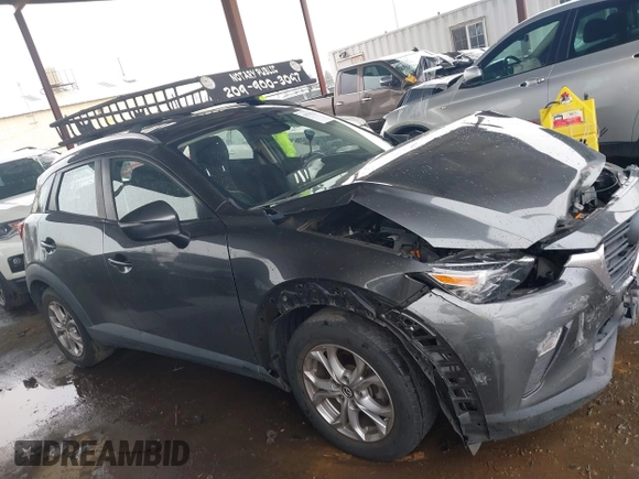 2019 Mazda CX-3 Sport with VIN JM1DKDB75K1454254, listed as a IAAI auction lot 41792073 with 143,021 mi miles. Bid and sale history available at carsss.com. Image 14.