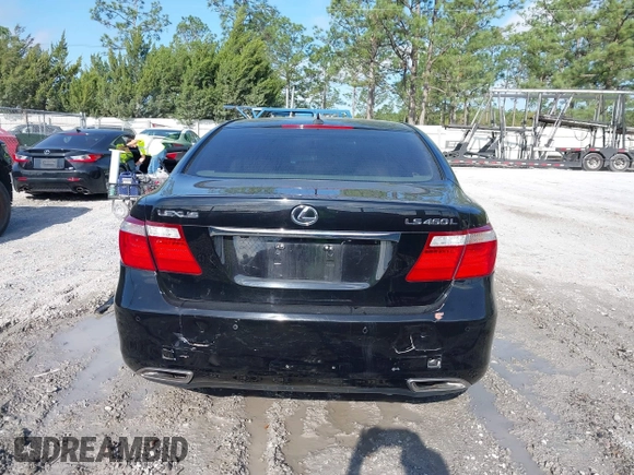 2007 Lexus LS 460 L with VIN JTHGL46F875002423, listed as a IAAI auction lot 41936798 with 116,336 mi miles and . Bid and sale history available at DreamBid. Image 16.