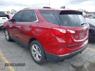 2020 Chevrolet Equinox LT with VIN 2GNAXLEX7L6276783, listed as a IAAI auction lot 41761946 with 50,673 mi miles. Bid and sale history available at carsss.com. Image 3.