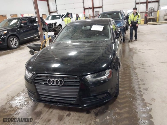 2013 Audi A4 Premium Plus with VIN WAUFFAFL6DN022896, listed as a IAAI auction lot 41665743 with 149,173 mi miles. Bid and sale history available at carsss.com. Image 12.