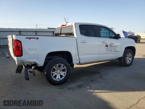 2020 Chevrolet Colorado 4WD LT with VIN 1GCGTCENXL1219946, listed as a Copart auction lot 76925024 with 121,388 mi miles and Salvage Title. Bid and sale history available at carsss.com. Image 3.
