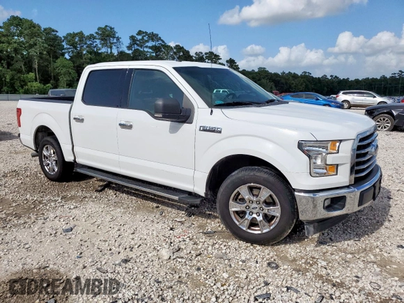 2017 Ford F-150 XL with VIN 1FTEW1C80HFB77877, listed as a Copart auction lot 61271855 with 189,185 mi miles and Salvage title. Bid and sale history available at DreamBid. Image 4.