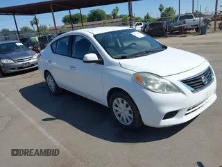 2012 Nissan Versa SV with VIN 3N1CN7APXCL925673, listed as a IAAI auction lot 42533456 with 100,367 mi miles and . Bid and sale history available at DreamBid. Image 1.
