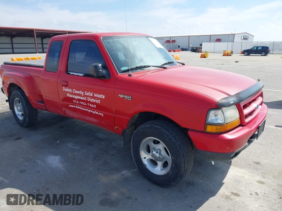 2000 Ford Ranger XLT with VIN 1FTZR15X2YTA05333, listed as a IAAI auction lot 41801671 with 122,571 mi miles and . Bid and sale history available at DreamBid. Image 1.