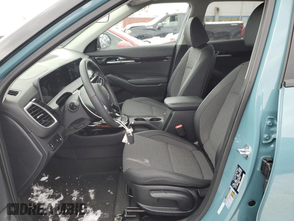 2025 Kia Seltos S with VIN KNDEUCAA5S7702683, listed as a Copart auction lot 43991535 with 6,281 mi miles and Salvage Title. Bid and sale history available at carsss.com. Image 7.