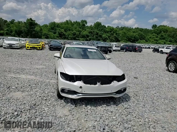 2018 BMW 4 Series 430i with VIN WBA4J1C54JBG79837, listed as a Copart auction lot 61041275 with 106,541 mi miles and Salvage title. Bid and sale history available at DreamBid. Image 14.