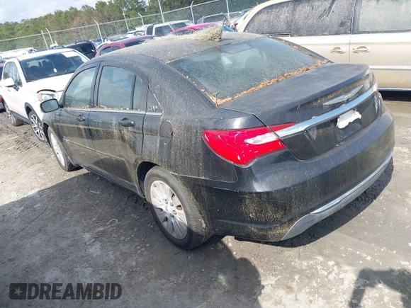 2012 Chrysler 200 LX with VIN 1C3CCBAB9CN214335, listed as a IAAI auction lot 42003721 with 225,632 mi miles and . Bid and sale history available at carsss.com. Image 3.