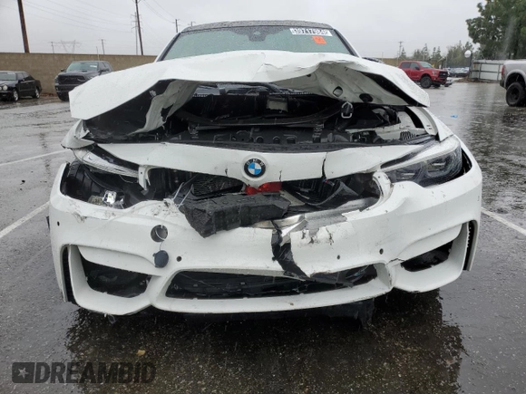 2018 BMW M3 with VIN WBS8M9C58J5J78822, listed as a Copart auction lot 39717984 with 73,682 mi miles. Bid and sale history available at carsss.com. Image 5.