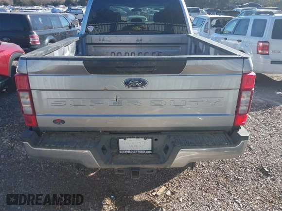2021 Ford Super Duty F-250 SRW XL with VIN 1FT7W2BTXMEC70037, listed as a IAAI auction lot 40989388 with 109,816 mi miles. Bid and sale history available at carsss.com. Image 16.