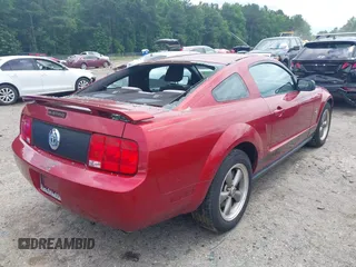 2006 Ford Mustang Standard with VIN 1ZVHT80N765239610, listed as a IAAI auction lot 42454146 with 146,261 mi miles and . Bid and sale history available at DreamBid. Image 4.