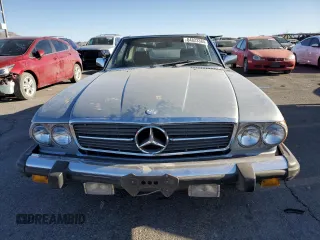 1984 Mercedes-Benz 380 380SL with VIN WDBBA45A4EA012506, listed as a Copart auction lot 84823384 with 124,770 mi miles and Salvage Title. Bid and sale history available at carsss.com. Image 5.