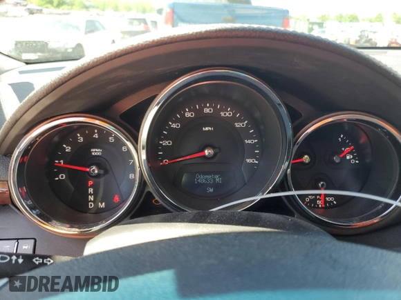 2011 Cadillac CTS Luxury with VIN 1G6DG5EYXB0127398, listed as a Copart auction lot 56472925 with 148,633 mi miles and Salvage title. Bid and sale history available at DreamBid. Image 9.