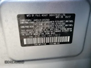 2017 Subaru Forester with VIN JF2SJABC1HH572812, listed as a Copart auction lot 72023052 with 64,087 mi miles. Bid and sale history available at carsss.com. Image 13.