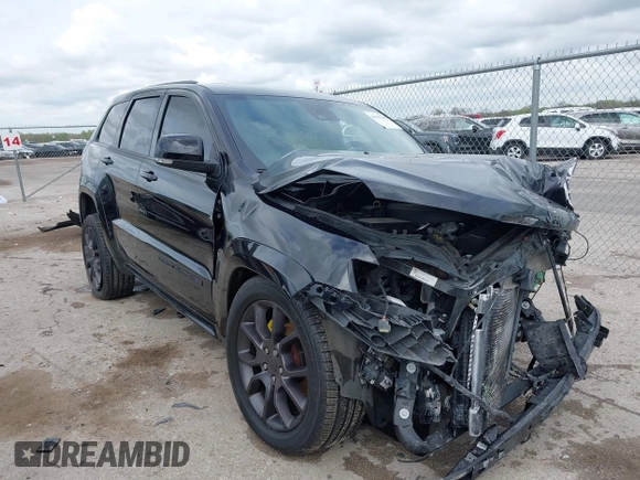 2020 Jeep Grand Cherokee Overland with VIN 1C4RJFCG8LC431009, listed as a IAAI auction lot 41915189 with 58,669 mi miles and . Bid and sale history available at DreamBid. Image 1.