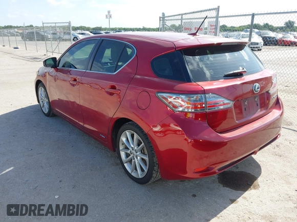 2011 Lexus CT 200h with VIN JTHKD5BH5B2046412, listed as a IAAI auction lot 42608511 with 164,094 mi miles and . Bid and sale history available at DreamBid. Image 3.