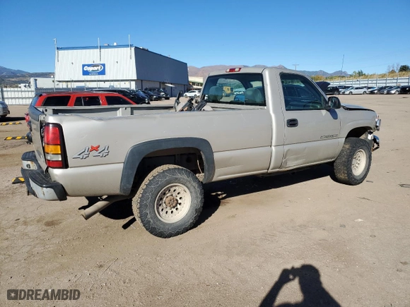 2007 GMC Sierra 2500HD Classic Work Truck with VIN 1GTHK24U57E188436, listed as a Copart auction lot 76539294 with 0 mi miles and Salvage Title. Bid and sale history available at carsss.com. Image 3.