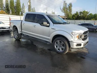 2018 Ford F-150 XL with VIN 1FTEW1EP4JFD83780, listed as a Copart auction lot 51045205 with 81,419 mi miles and Salvage Title. Bid and sale history available at carsss.com. Image 4.