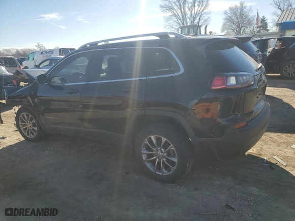 2019 Jeep Cherokee Latitude Plus with VIN 1C4PJLLB8KD365838, listed as a Copart auction lot 43583655 with 73,546 mi miles and Salvage Title. Bid and sale history available at carsss.com. Image 2.