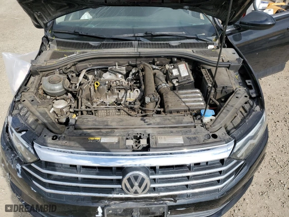 2019 Volkswagen Jetta S with VIN 3VWCB7BUXKM195411, listed as a Copart auction lot 43049395 with 115,334 mi miles and Salvage Title. Bid and sale history available at carsss.com. Image 11.