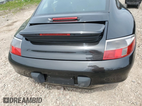 2001 Porsche 911 Carrera with VIN WP0AA29951S623229, listed as a Copart auction lot 55131005 with 122,705 mi miles and Salvage Title. Bid and sale history available at carsss.com. Image 11.