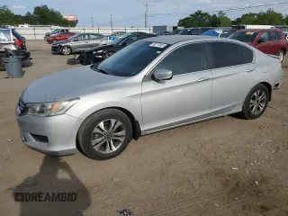 2013 Honda Accord LX z VIN 1HGCR2F39DA148987, wystawiony jako Copart lot #55217085 z przebiegiem 208 209 mil mil oraz Szkoda całkowita • Salvage title. Historia ofert i sprzedaży dostępna na DreamBid. Obrazek 1.