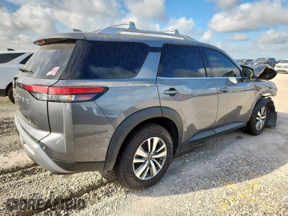 2023 Nissan Pathfinder SL with VIN 5N1DR3CA4PC209839, listed as a Copart auction lot 65969665 with 48,743 mi miles and Clean title. Bid and sale history available at DreamBid. Image 3.
