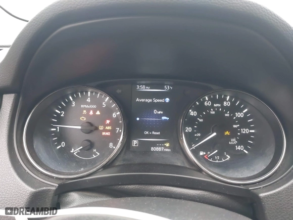 2018 Nissan Rogue Sport S with VIN JN1BJ1CP8JW193830, listed as a IAAI auction lot 41733404 with 80,887 mi miles. Bid and sale history available at carsss.com. Image 7.