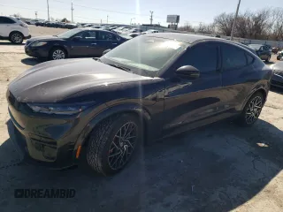 2022 Ford Mustang Mach-E GT with VIN 3FMTK4SX2NMA11462, listed as a Copart auction lot 48256945 with 11,585 mi miles and Salvage Title. Bid and sale history available at DreamBid. Image 1.
