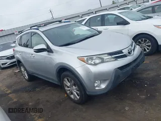 2013 Toyota RAV4 Limited with VIN JTMYFREV7D5017624, listed as a IAAI auction lot 42122599 with 174,613 mi miles and . Bid and sale history available at DreamBid. Image 1.