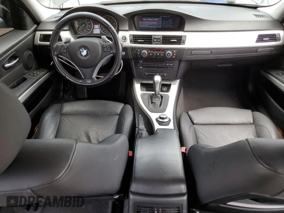 2008 BMW 3 Series 328xi with VIN WBAVC73588KP39496, listed as a Copart auction lot 62034915 with 128,368 mi miles and Salvage title. Bid and sale history available at DreamBid. Image 8.