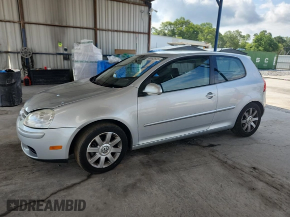 2007 Volkswagen Rabbit with VIN WVWBR71K37W184199, listed as a Copart auction lot 60083535 with 119,705 mi miles and Salvage title. Bid and sale history available at DreamBid. Image 1.