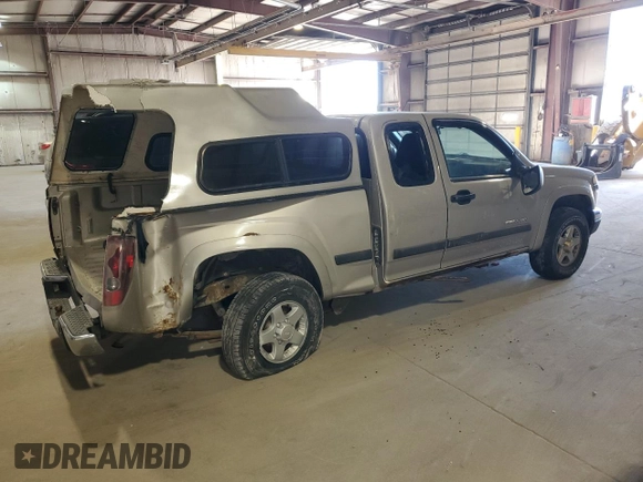 2004 GMC Canyon SLE Z71 with VIN 1GTDT196X48156883, listed as a Copart auction lot 73793954 with 154,724 mi miles and Salvage Title. Bid and sale history available at carsss.com. Image 3.