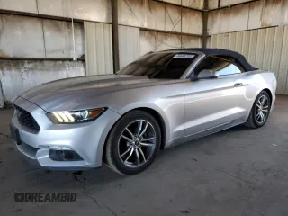 2017 Ford Mustang EcoBoost Premium with VIN 1FATP8UH5H5231276, listed as a Copart auction lot 46668705 with 95,265 mi miles and Salvage Title. Bid and sale history available at carsss.com. Image 1.