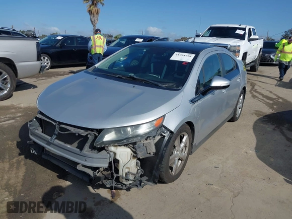 2012 Chevrolet Volt with VIN 1G1RB6E45CU100200, listed as a IAAI auction lot 41954928 with 179,431 mi miles and . Bid and sale history available at carsss.com. Image 21.