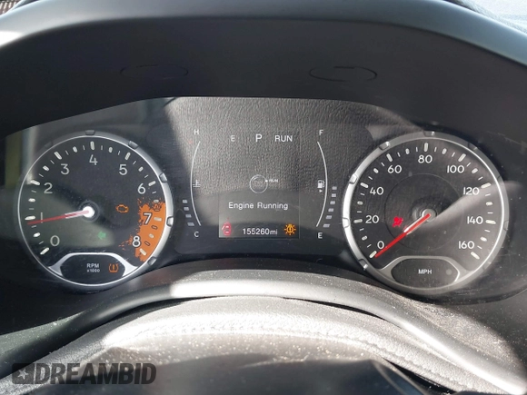 2017 Jeep Renegade Latitude with VIN ZACCJABB8HPF19043, listed as a IAAI auction lot 41741650 with 155,260 mi miles and . Bid and sale history available at DreamBid. Image 7.