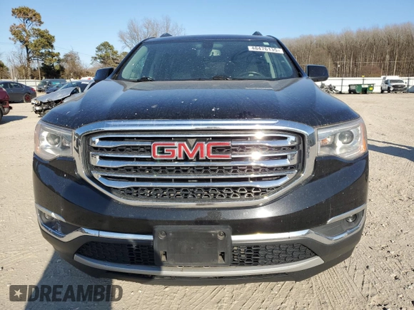 2019 GMC Acadia SLT with VIN 1GKKNULS9KZ176823, listed as a Copart auction lot 48476135 with 81,685 mi miles and Salvage Title. Bid and sale history available at DreamBid. Image 5.